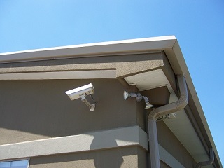 Clean gutters after pressure washing