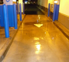 chase sidewalk after